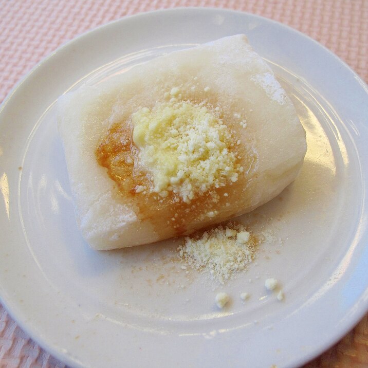 焼き餅アレンジ✨粉チーズ・レモンオリーブオイル✨